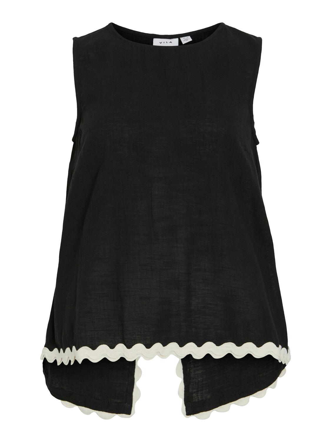 Vimanda Wavy top - Black Beauty